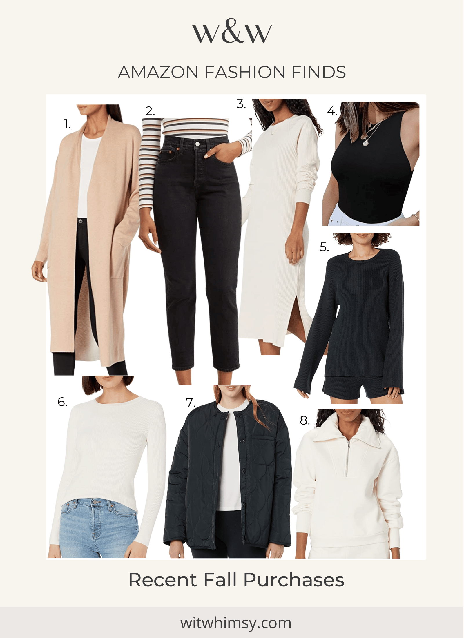 Amazon Fashion Fall Finds