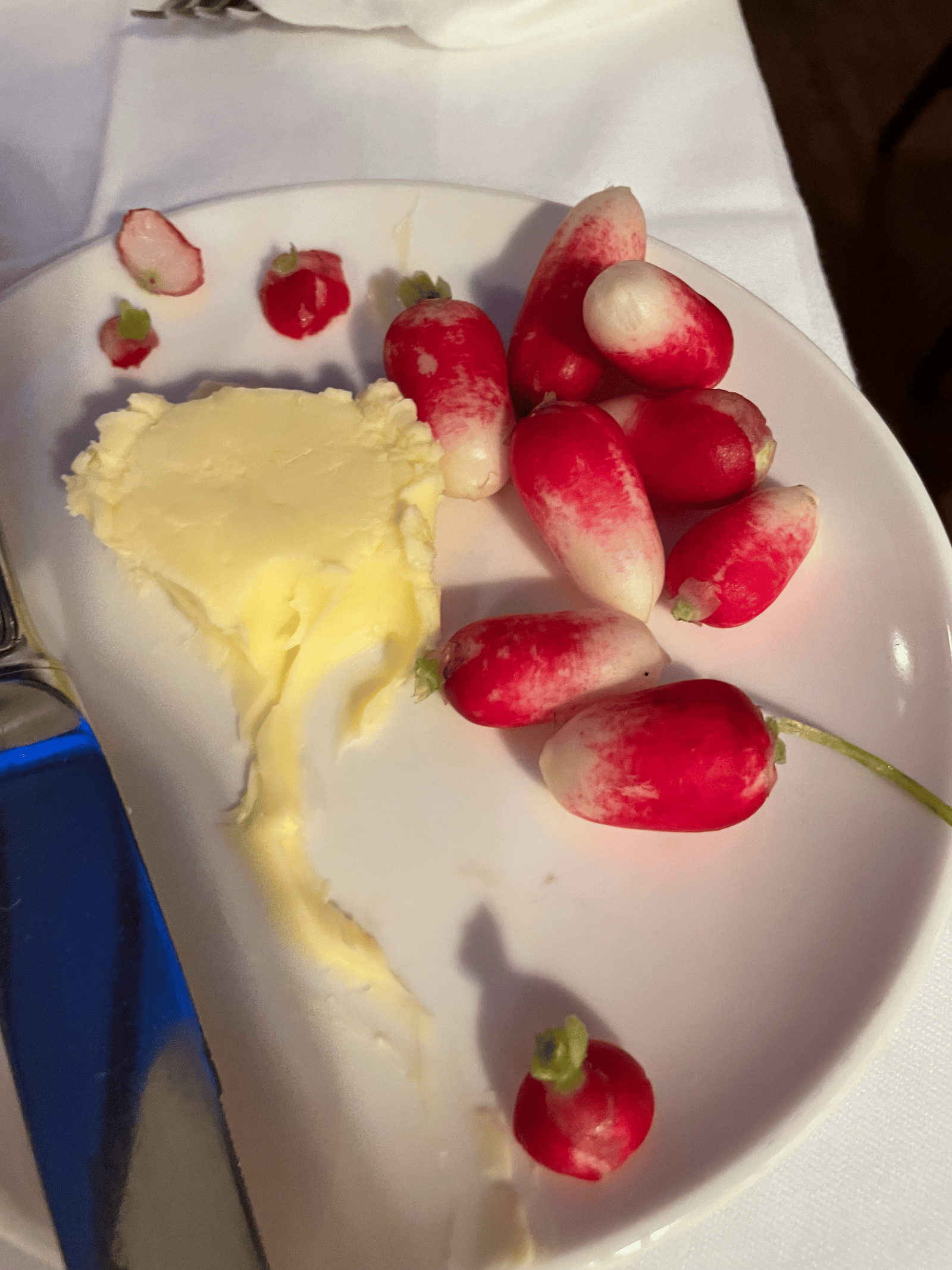 Best Traditional French Food in Paris Radis Au Beurre