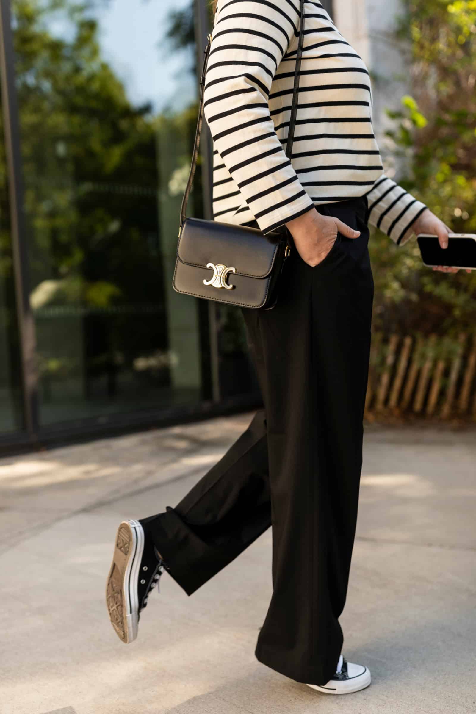 Bag Collection Wit Whimsy shares her Celine Triomphe Bag