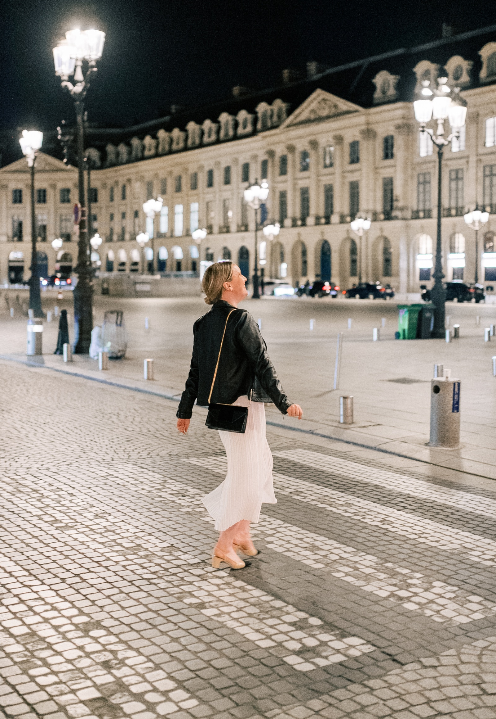 Leather Jacket outfit in Paris