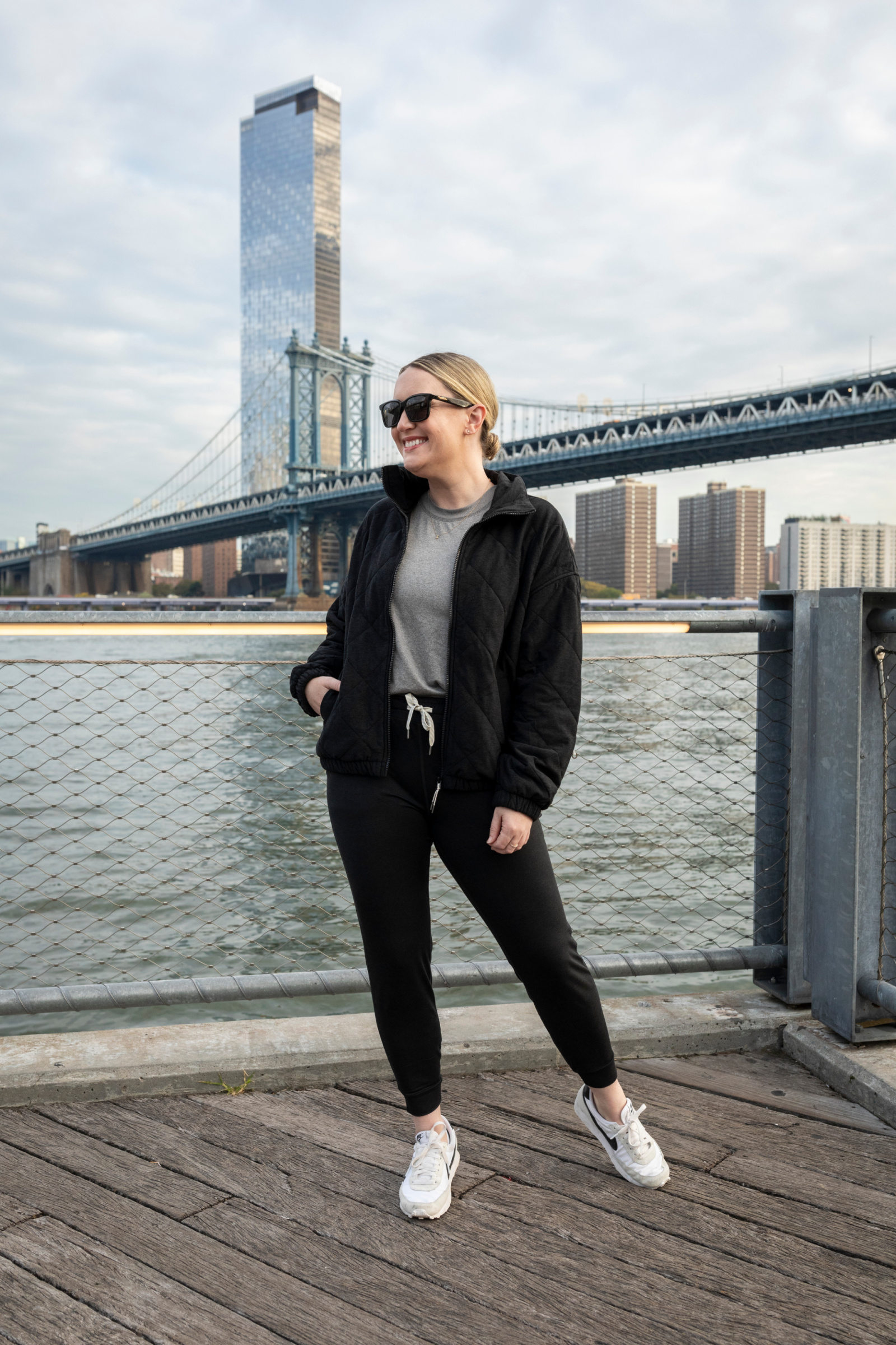 Wit Whimsy wearing Vuori Joggers Wit Whimsy wearing Joggers