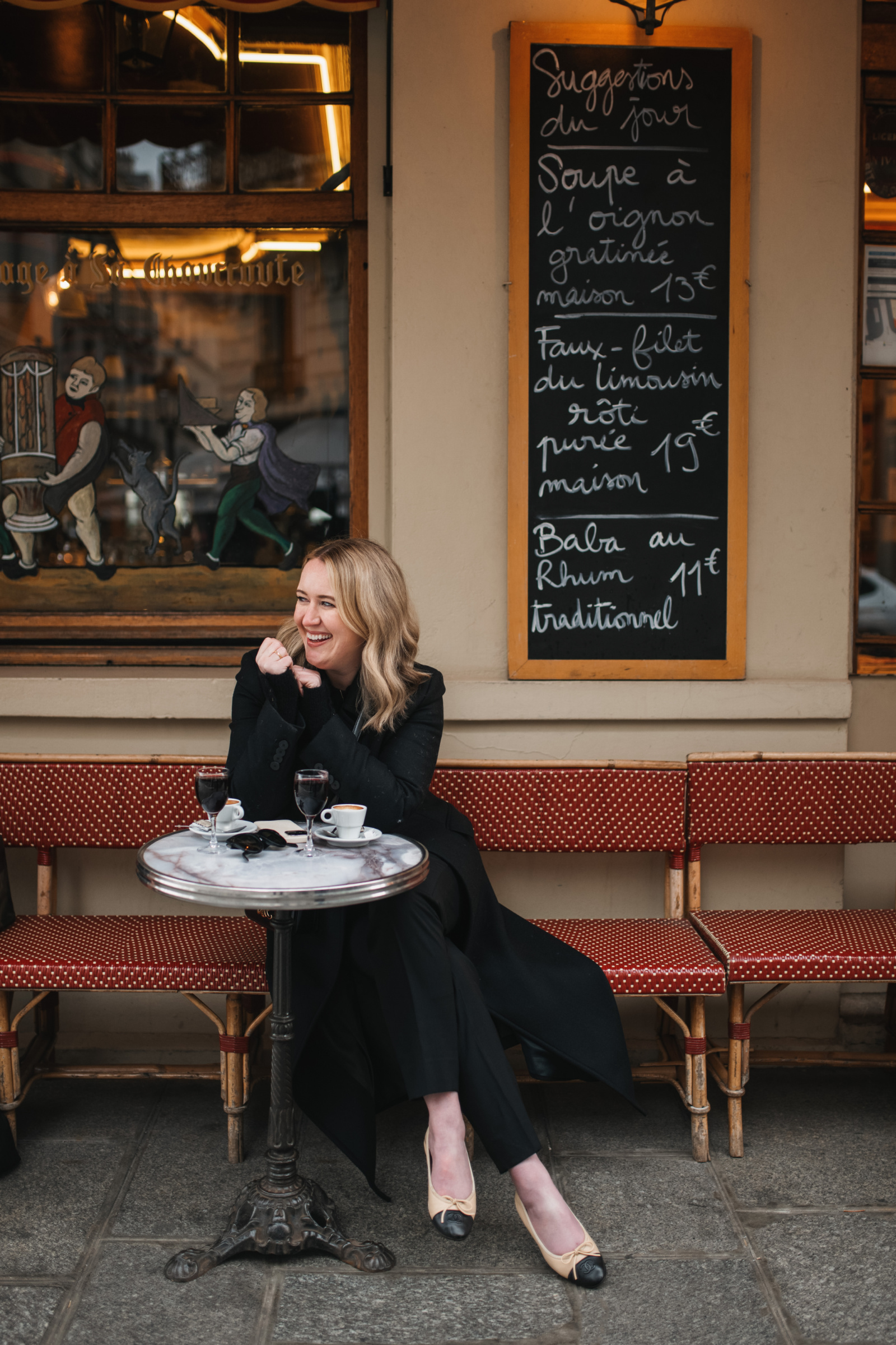 What to Do in Paris in Autumn Chanel Ballet Flats Outfit Ideas