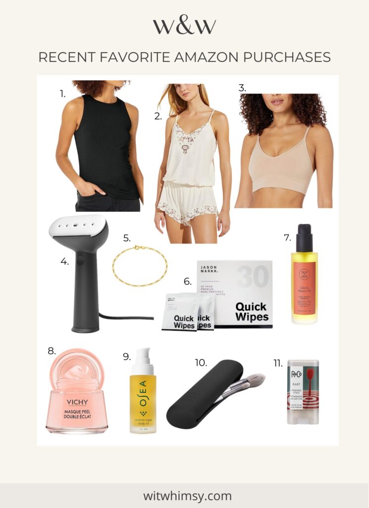 Recent Amazon Favorites: August