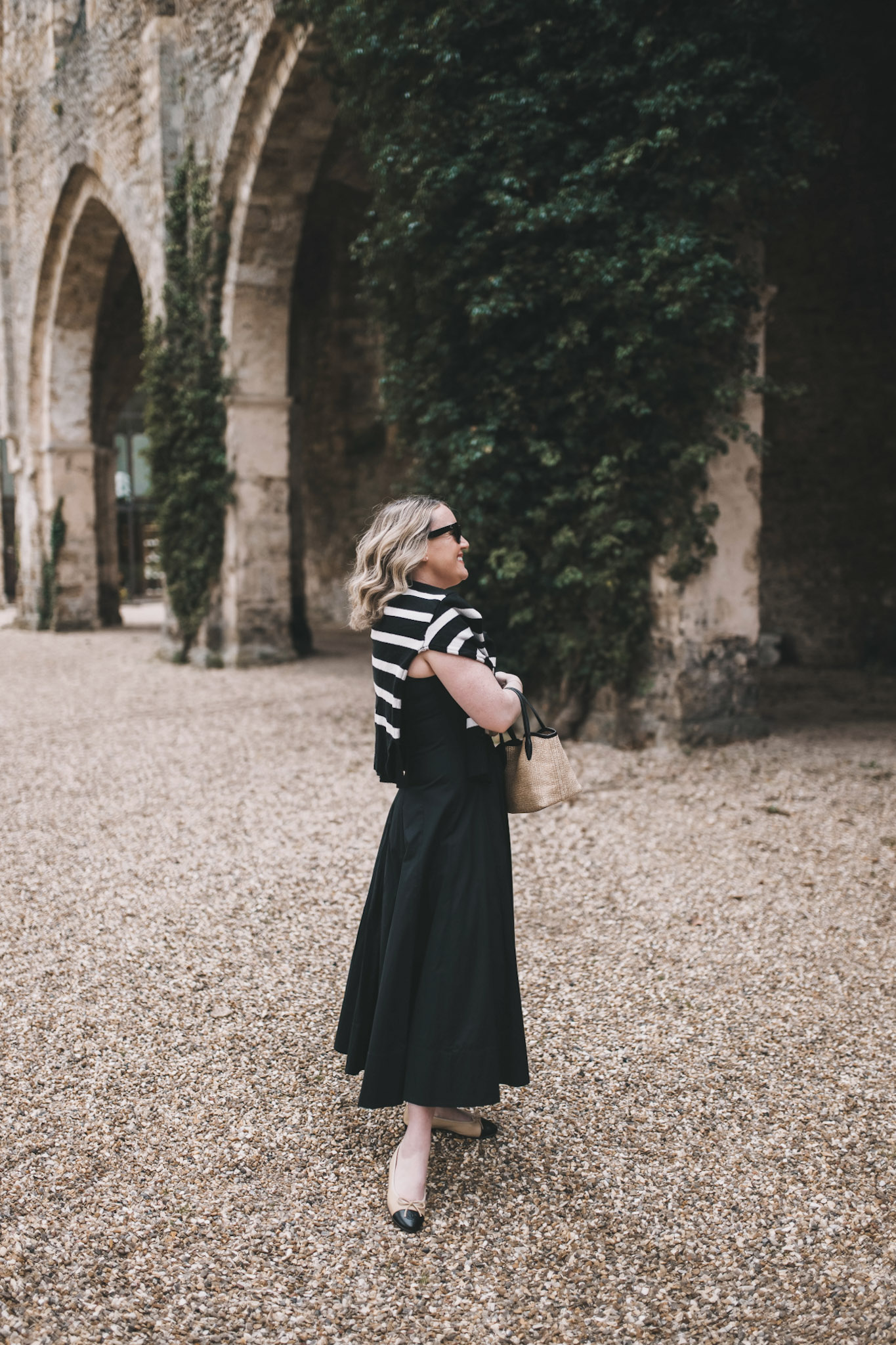 Midi Dress with Sweater