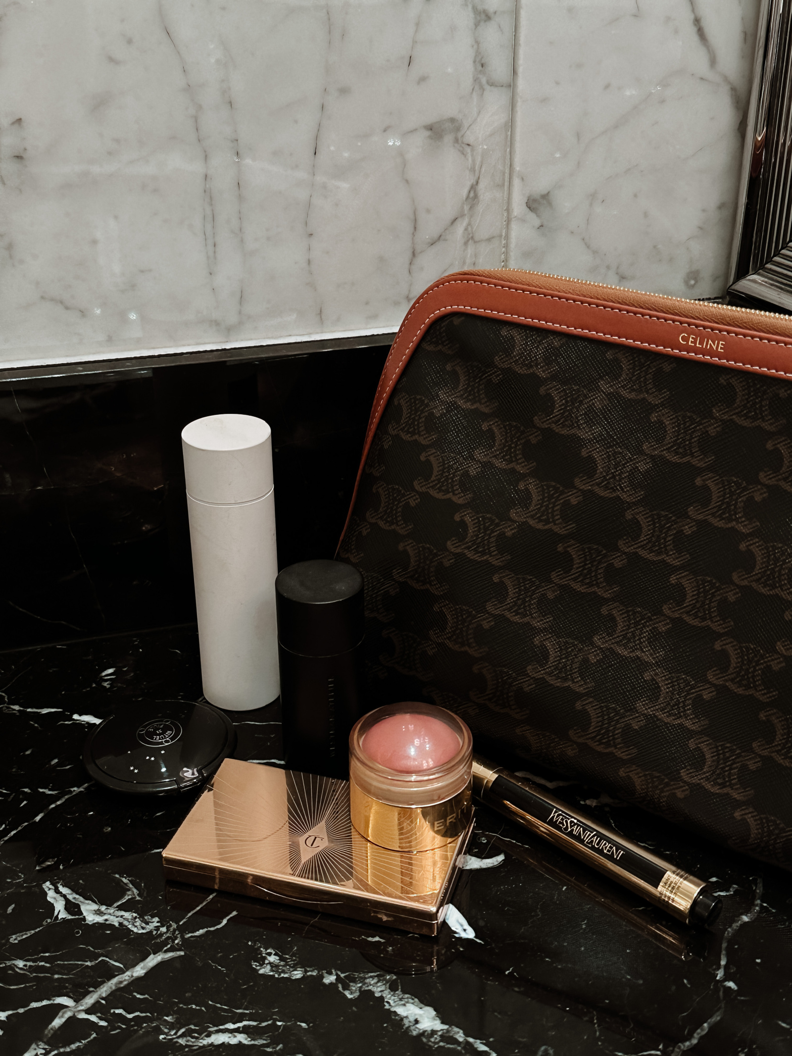 Toiletries for Travel Celine Makeup Bag