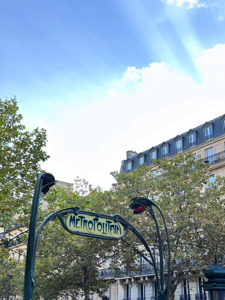 Paris Metro tips
