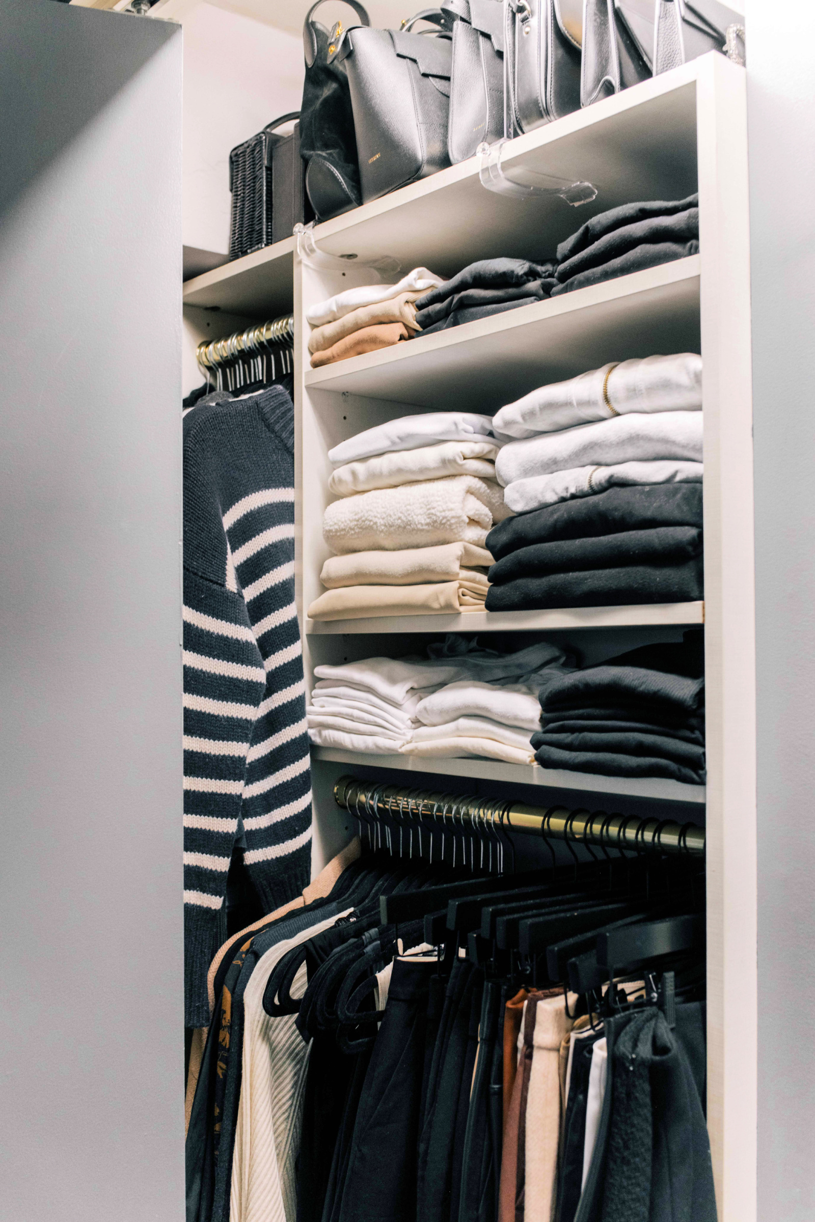 Wit Whimsy Blogger Meghan Donovan shares How To Clean Out Your Closet - in photo: closet Wit Whimsy Blogger Meghan Donovan shares How To Clean Out Your Closet - in photo: closet