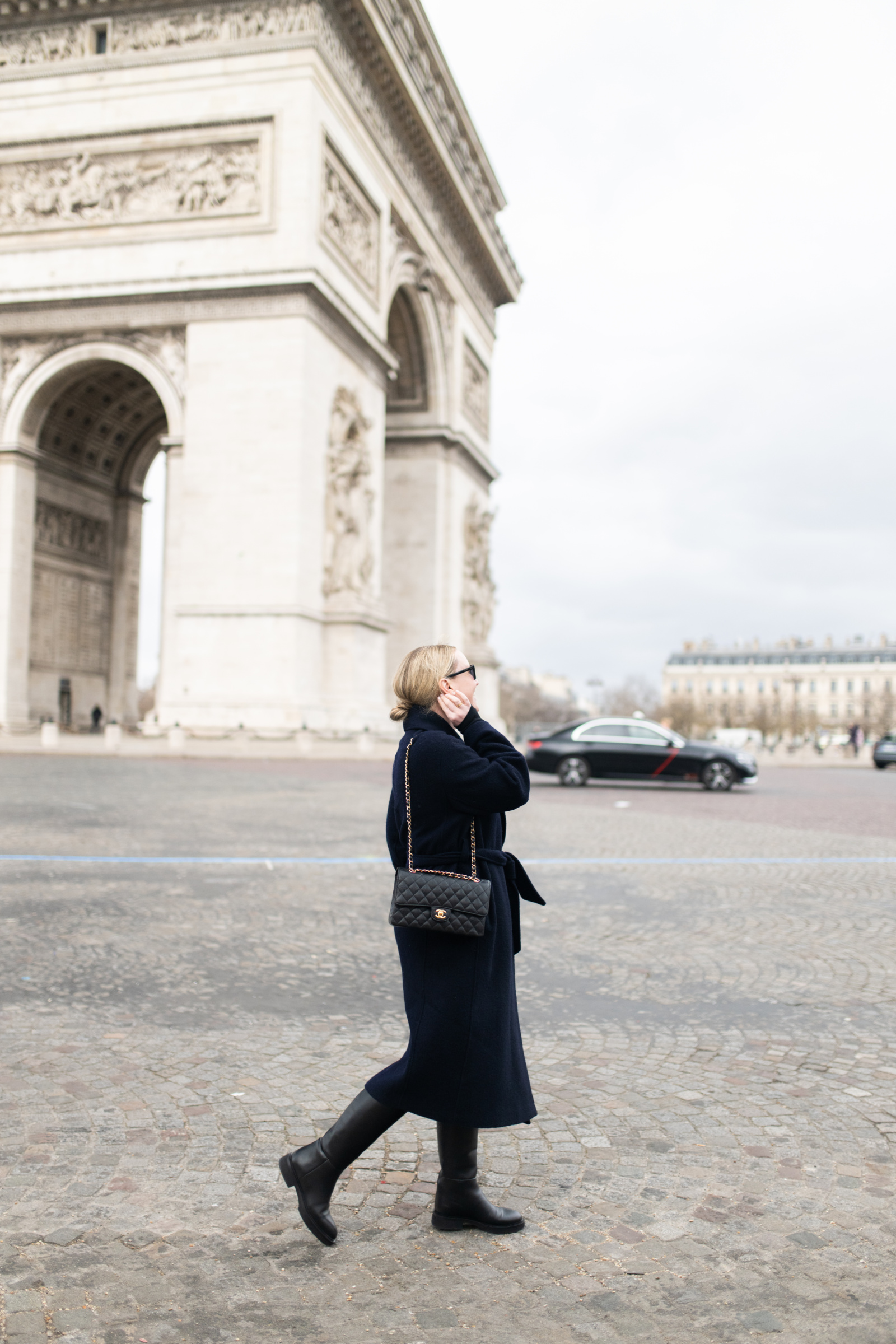 Winter Outfit Ideas Meghan in Paris Winter Outfit Arc de Triomphe
