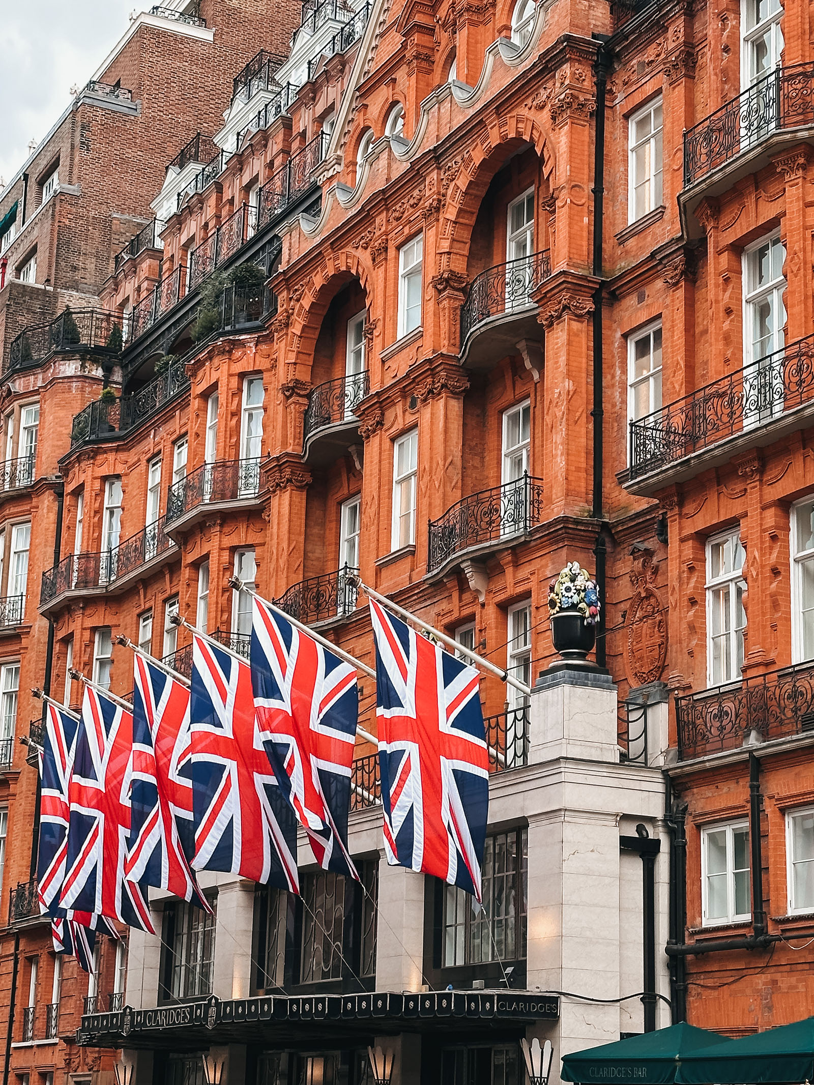 Union Jack Flag in London