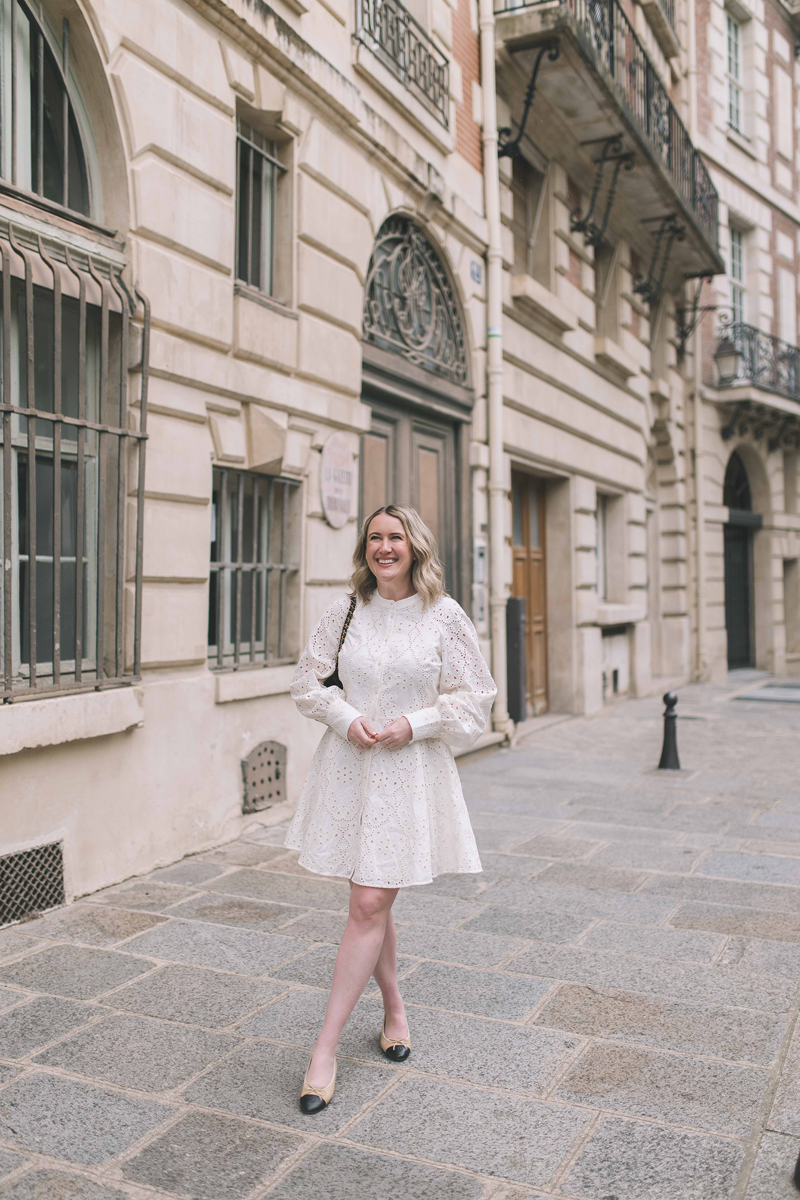 Spring dress in Paris