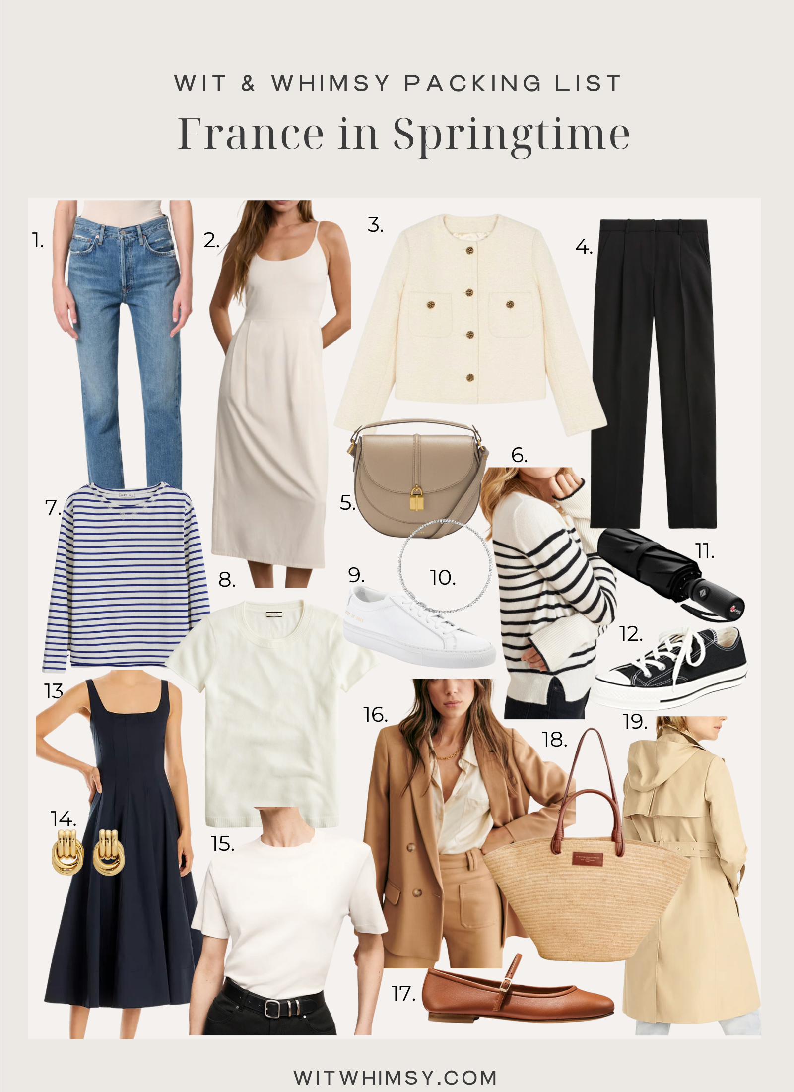 What to Pack for France in Spring
