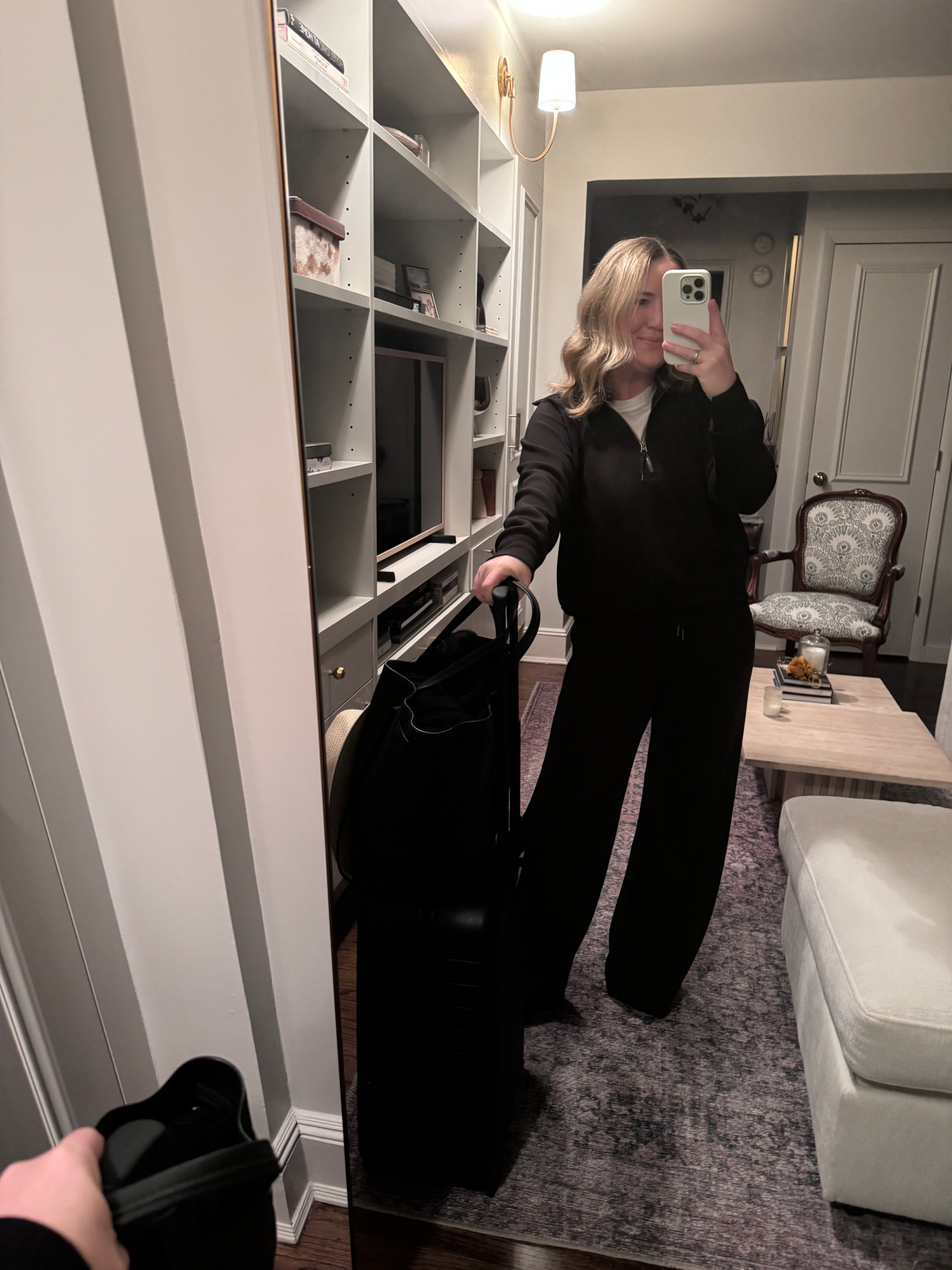 What to Wear on a Long Flight wit & whimsy wearing matching sets at Amazon