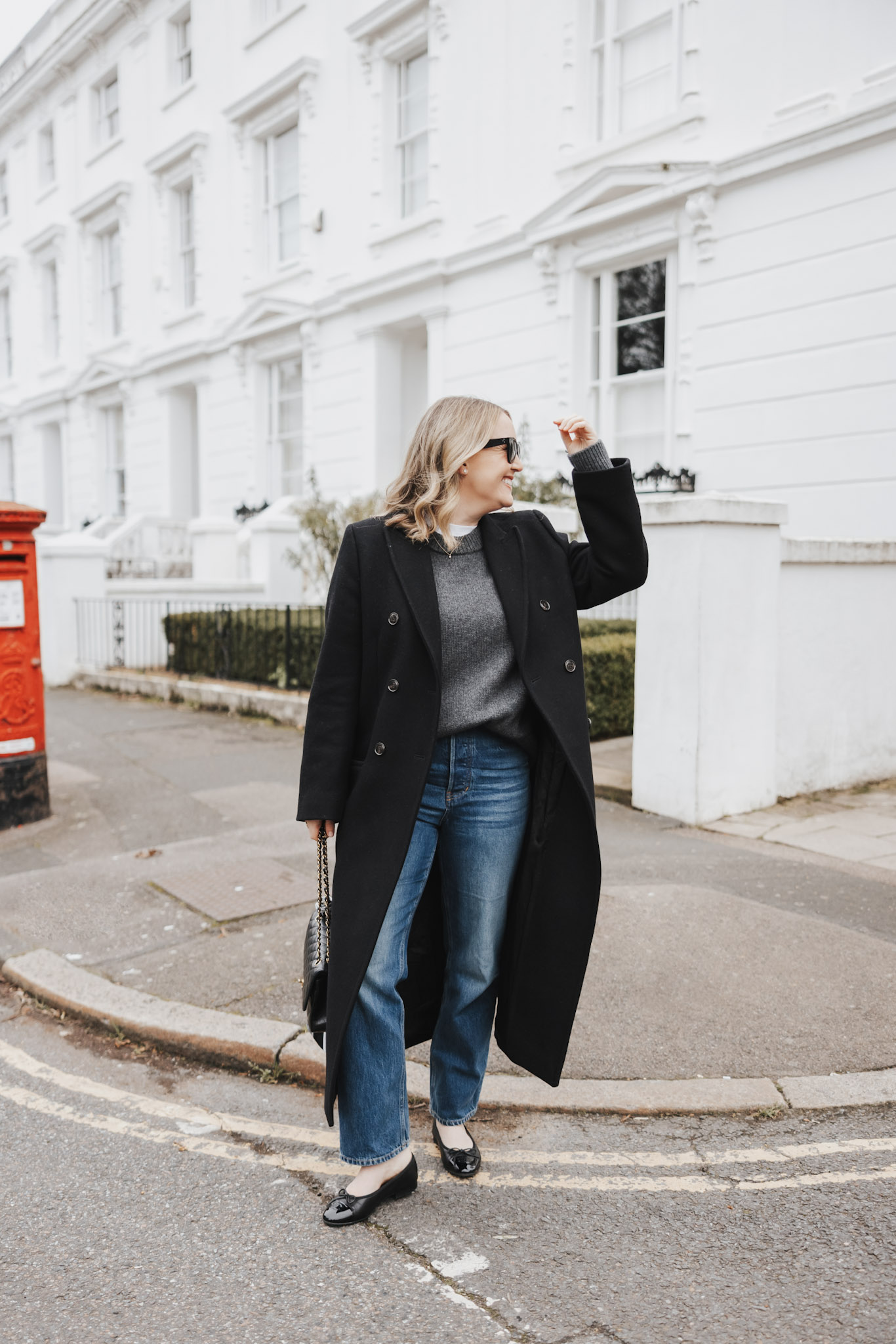 How to Style Ballet Flats in Winter