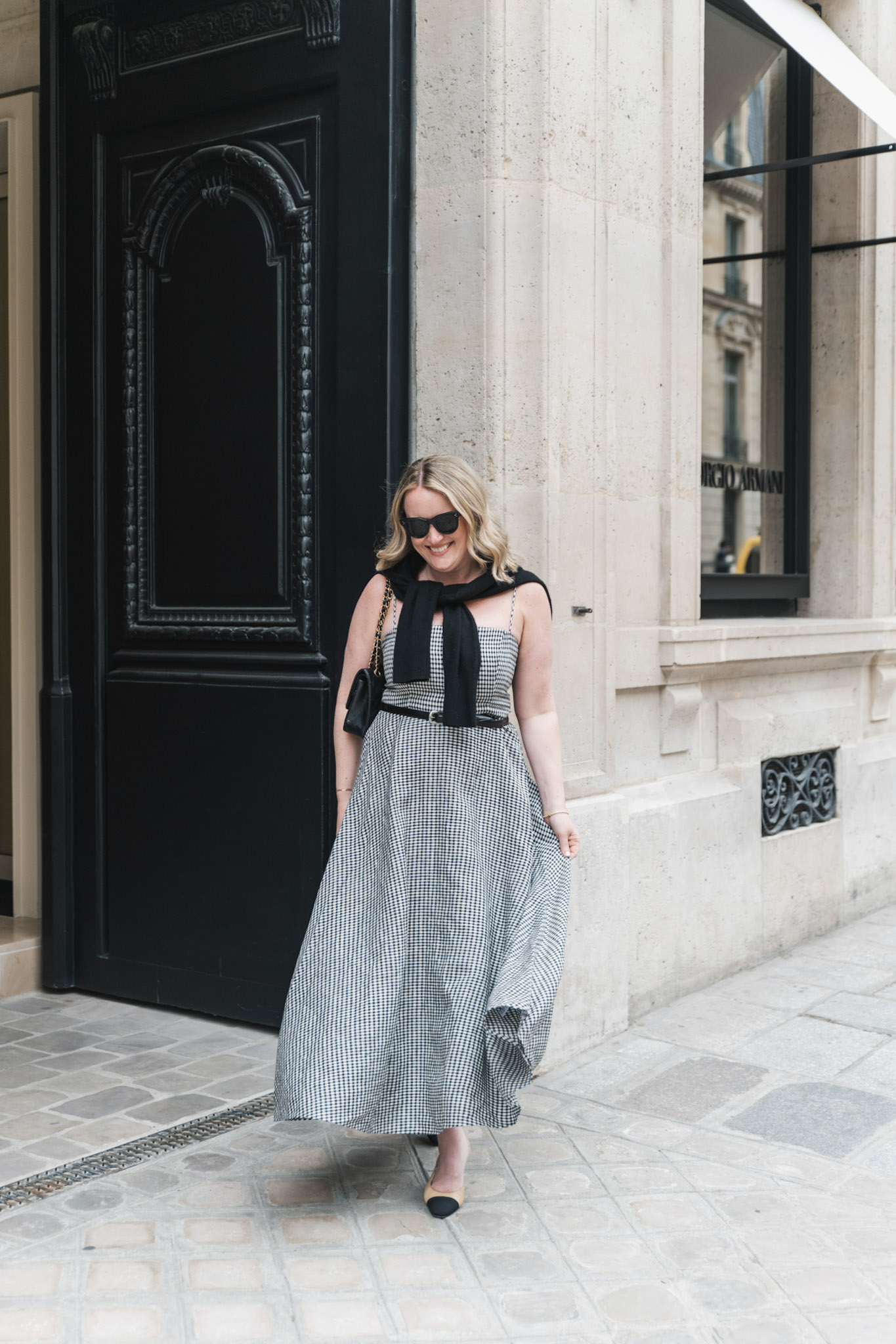 Gingham Summer Paris Outfit