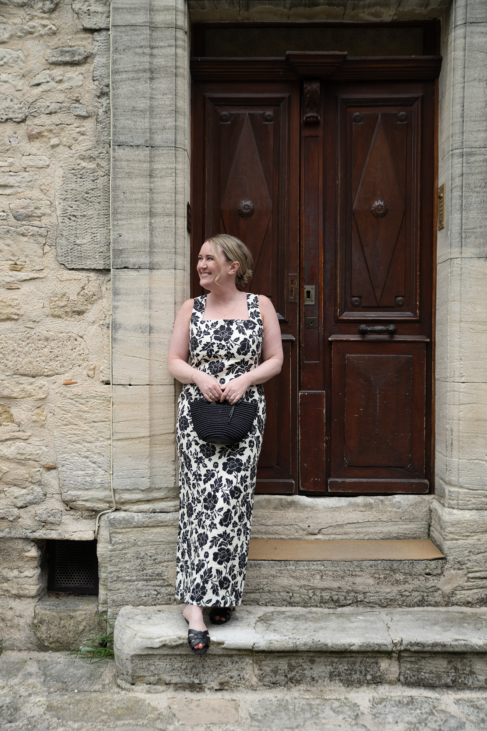 Wit Whimsy shares Summer Outfit with Posse floral dress