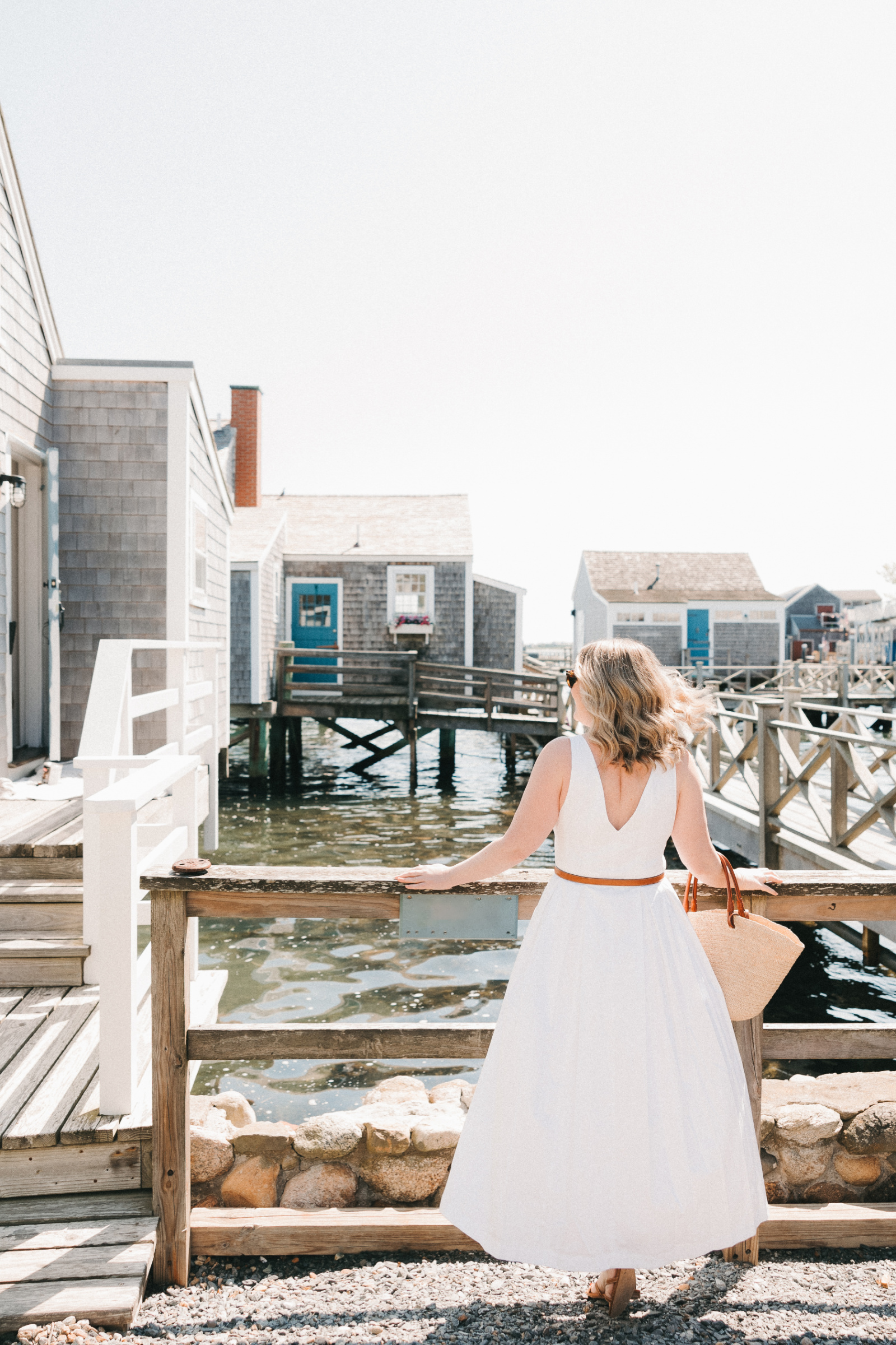 Meghan on Nantucket Summer Outift