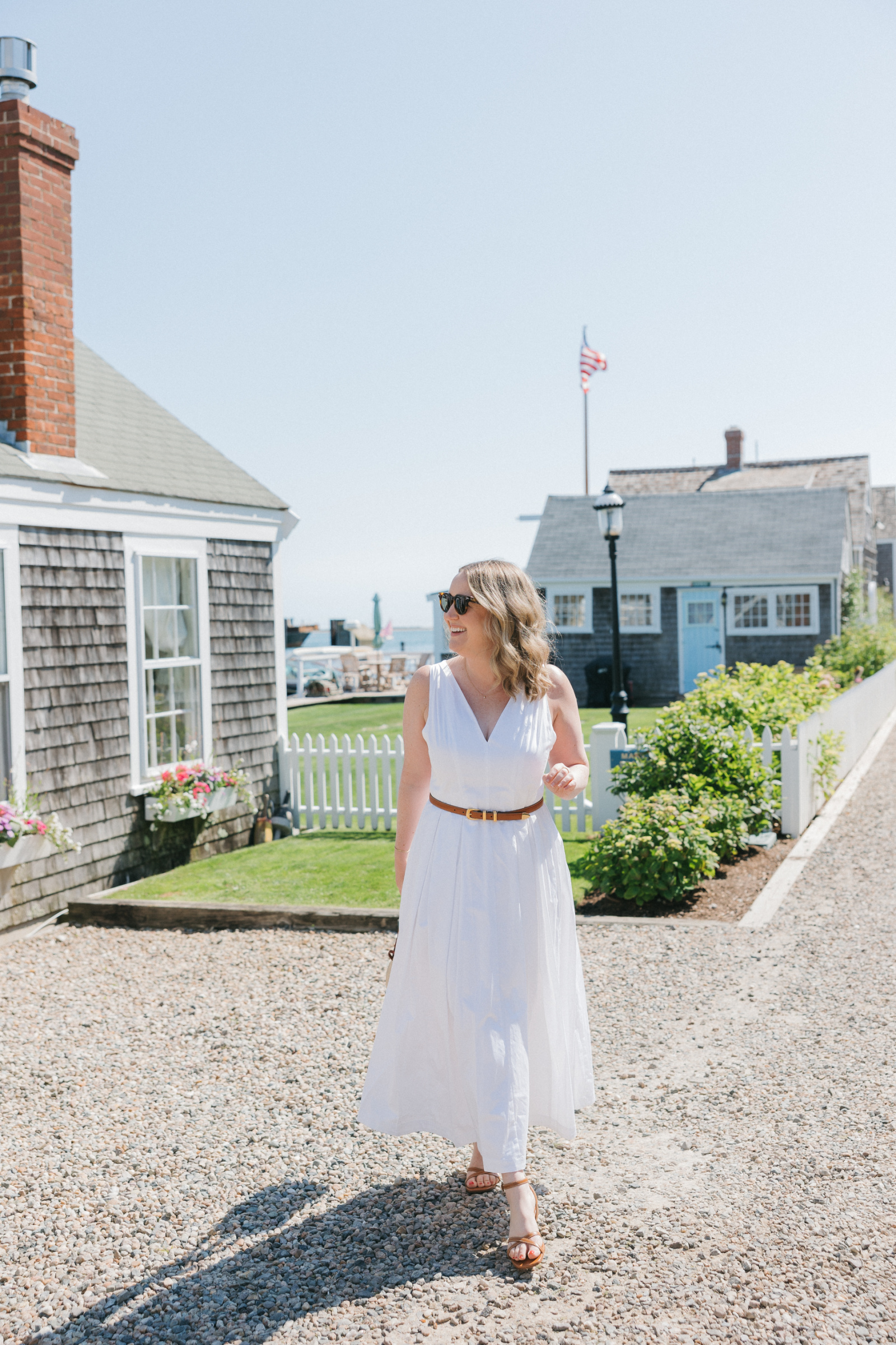 Wit Whimsy Blogger Meghan Donovan shares things I bought and loved 2024 - woman wearing a white long dress