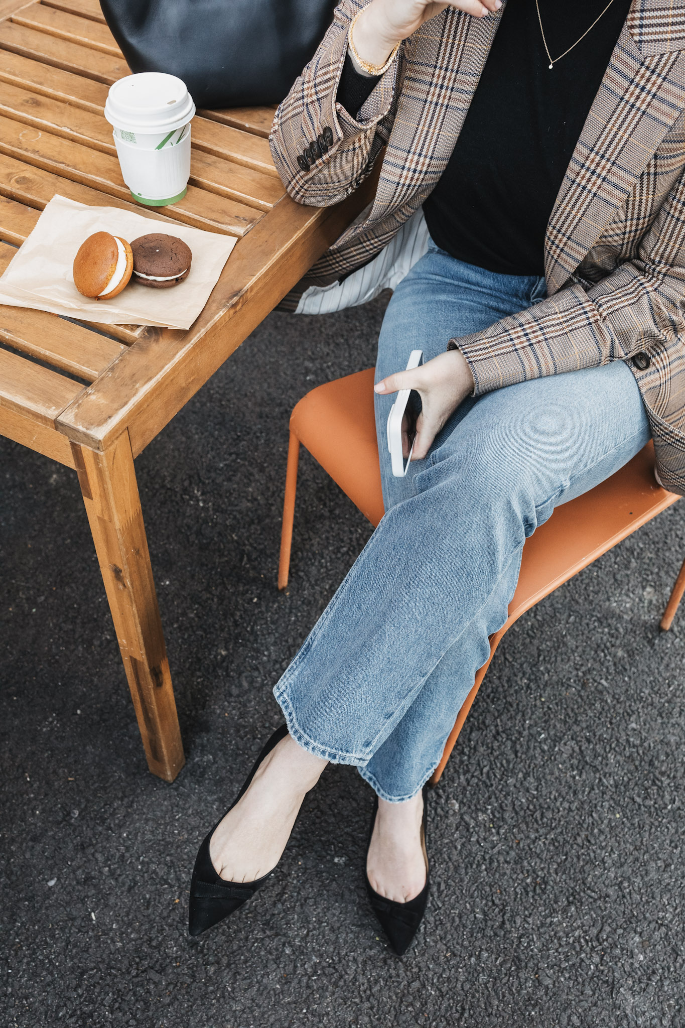 Sarah Flint Natalie Flat in Suede
