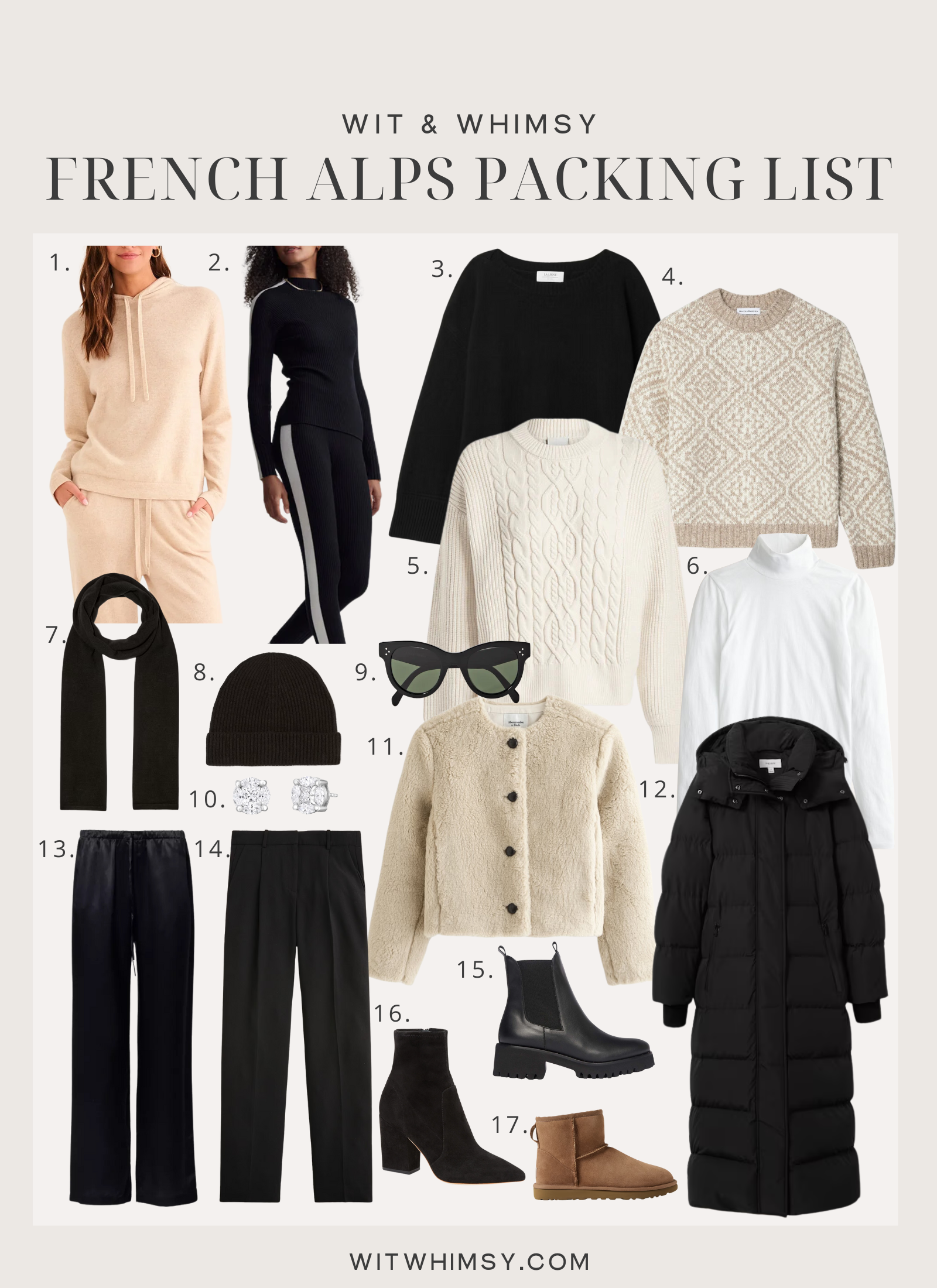 What to pack for a winter trip to the French Alps