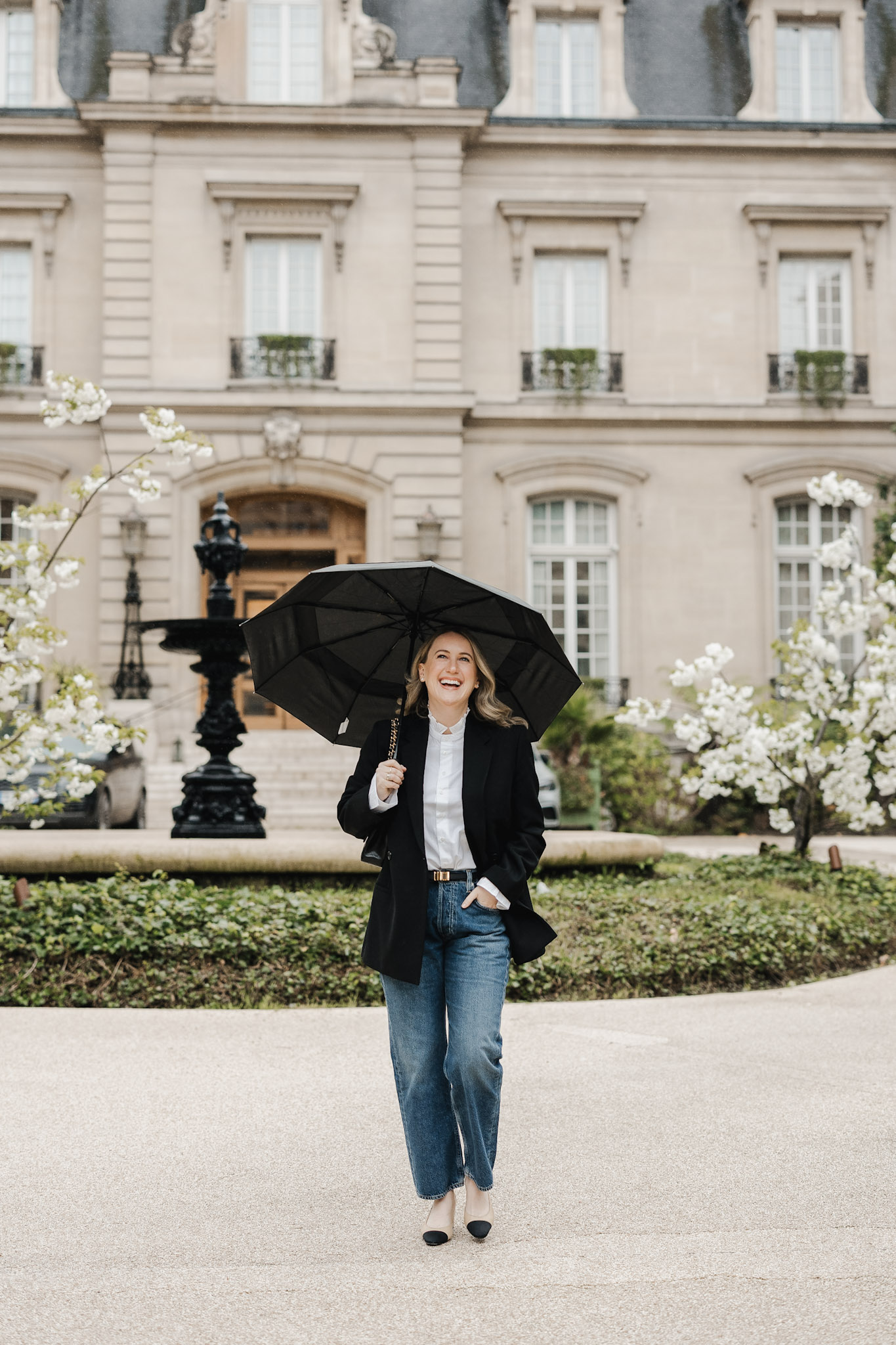 Capsule Wardrobe Basics Spring in Paris Outfit - How to Build a Capsule Wardrobe