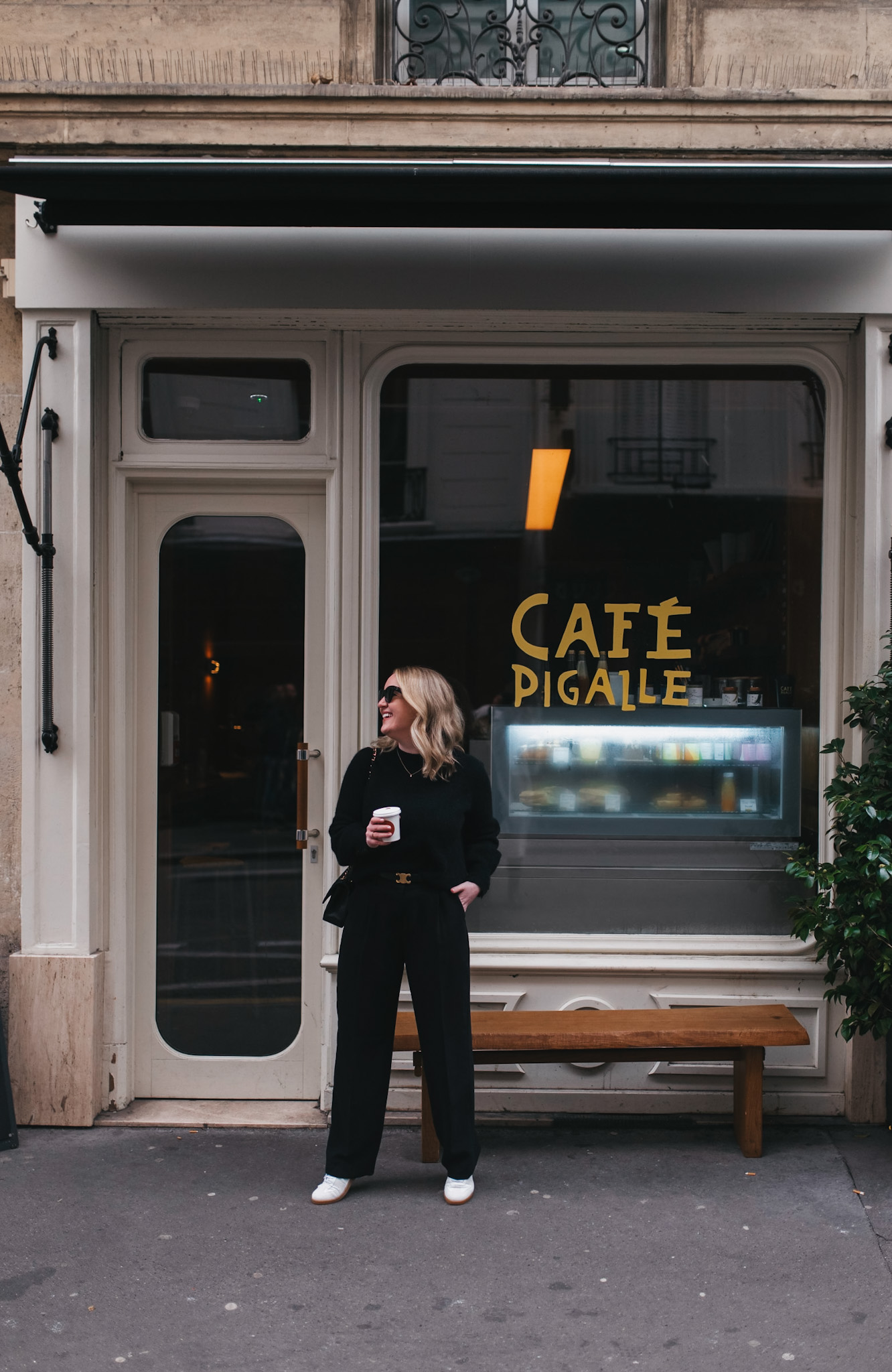 wit & whimsy showing how to style trousers