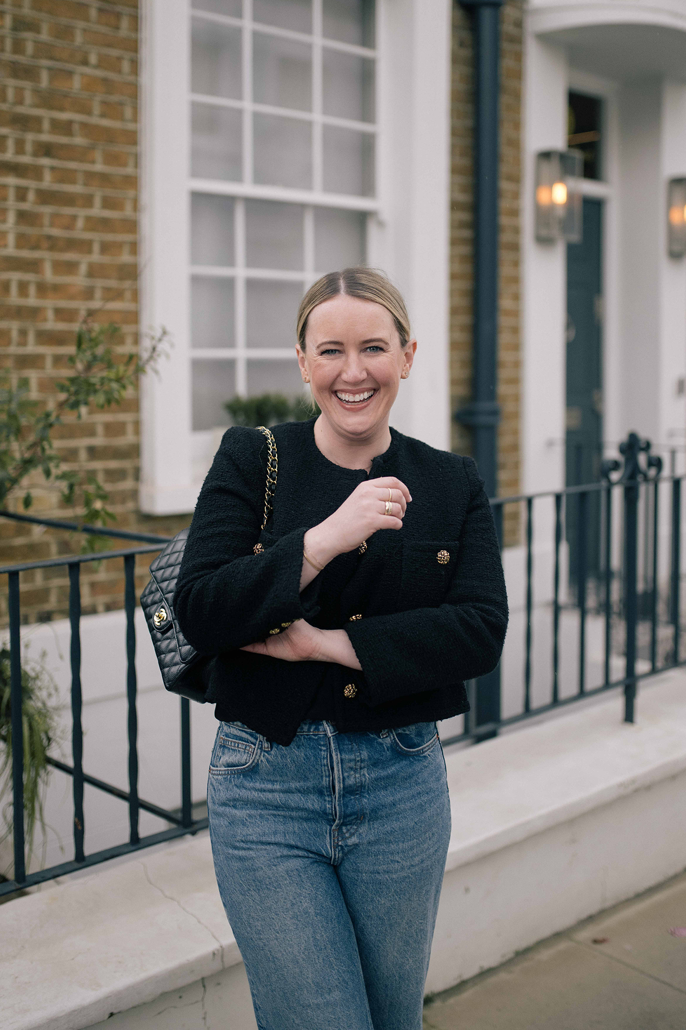 Meghan Donovan wearing Ba&sh Meredith Jacket