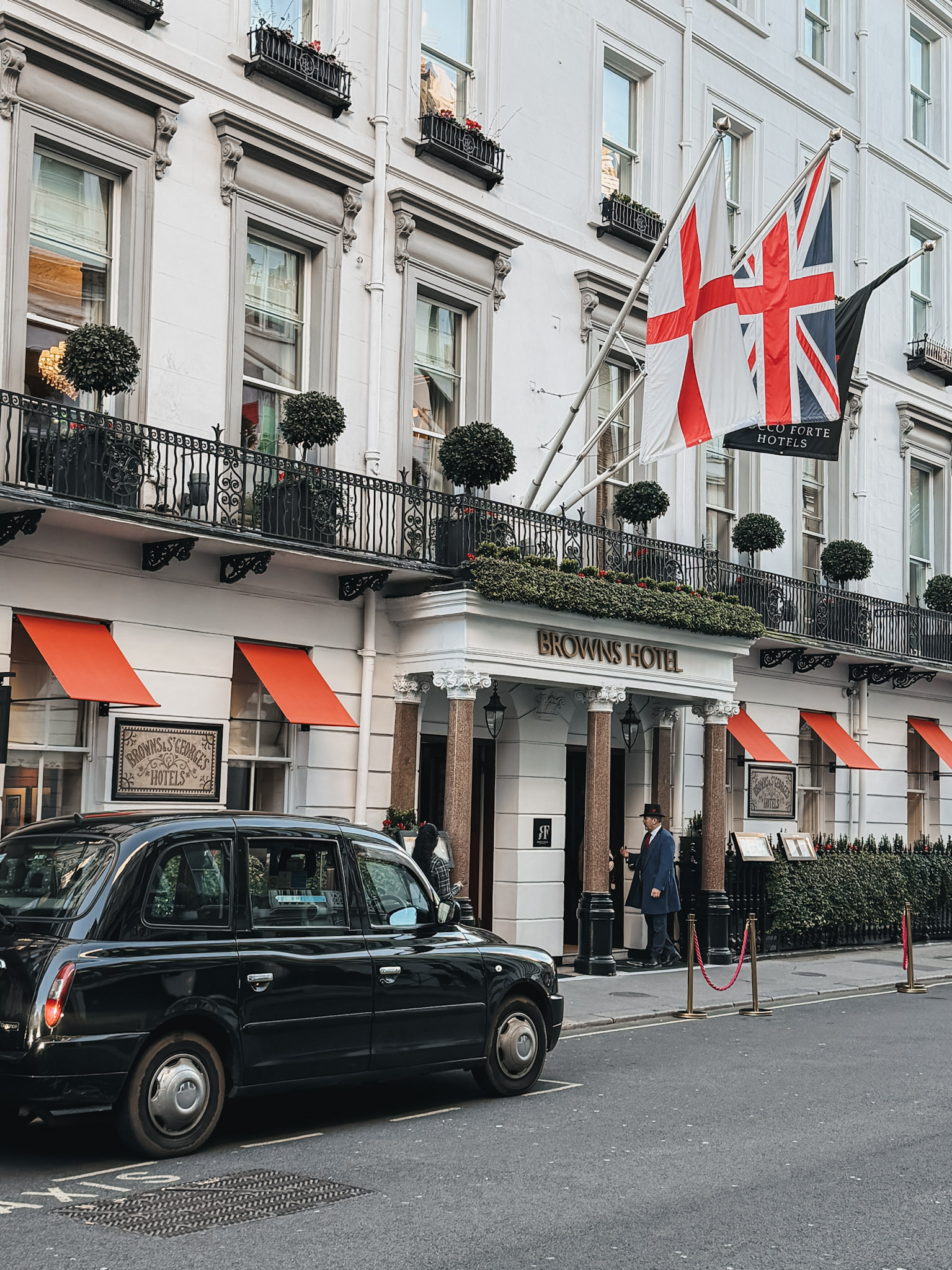 Brown's Hotel in Mayfair, London