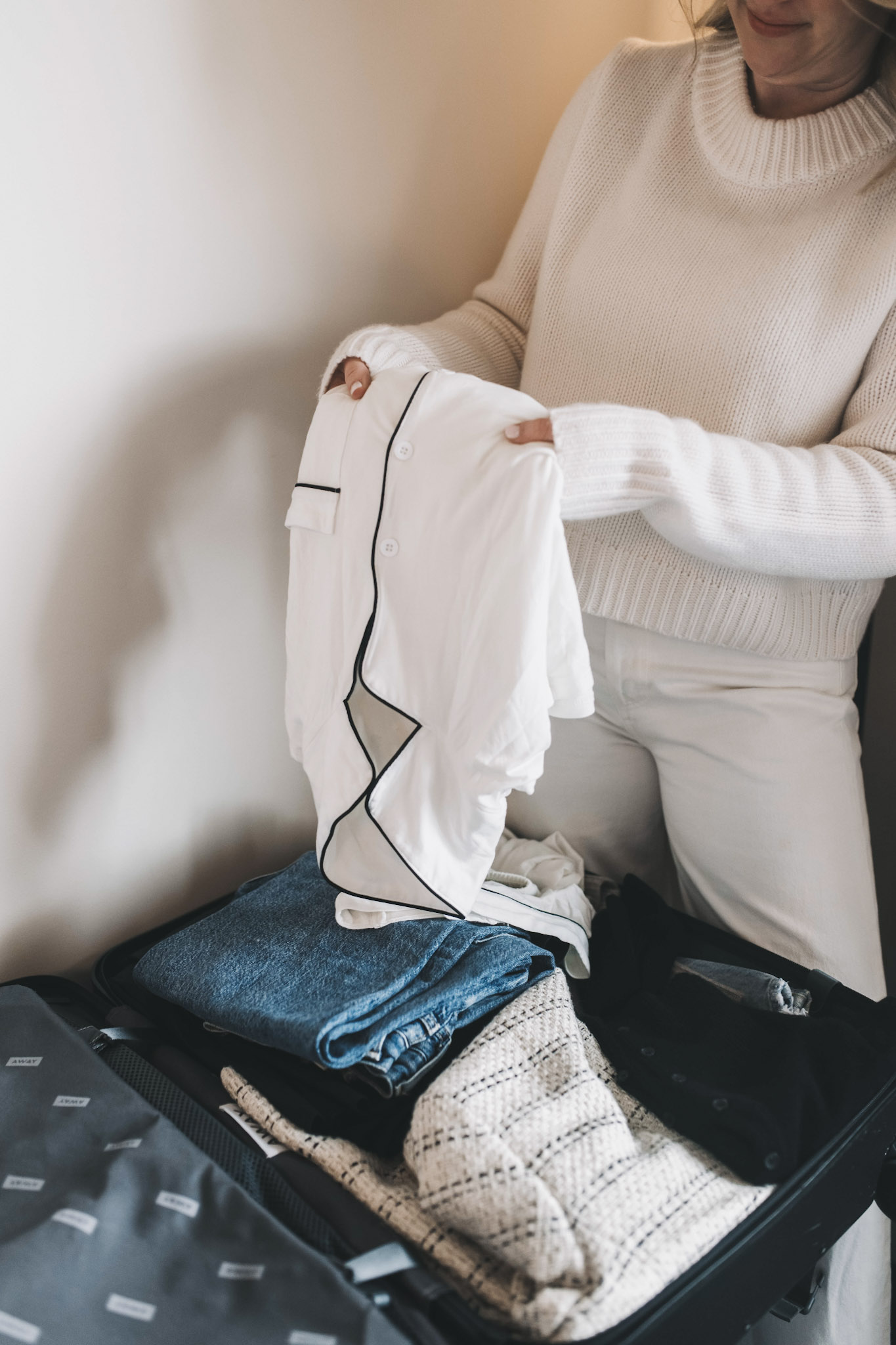 wit & whimsy packing a suitcase